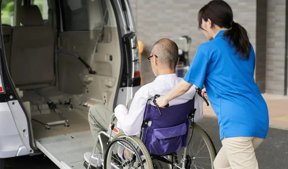 transport hôpital